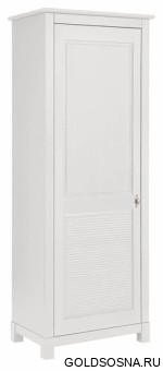 Шкаф для одежды Рауна-100 (белый воск УКВ)