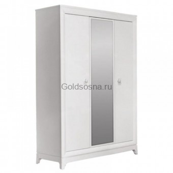 Шкаф для одежды Сабрина ММ-302-01/03 (с зеркалом)