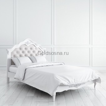 Кровать односпальная Silvery Rome S312 с мягким изголовьем