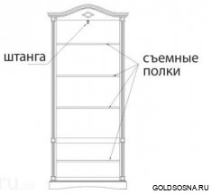 Шкаф Рубин-ММ ВМФ-6531.1