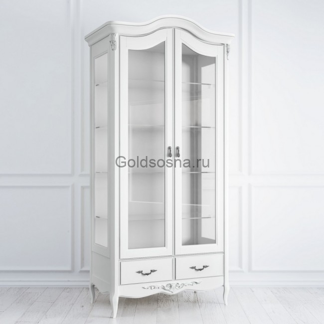 Сервант стеклянный Silvery Rome Сервант стеклянный Silvery Rome