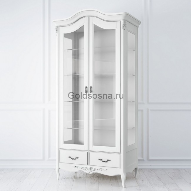 Сервант стеклянный Silvery Rome Сервант стеклянный Silvery Rome