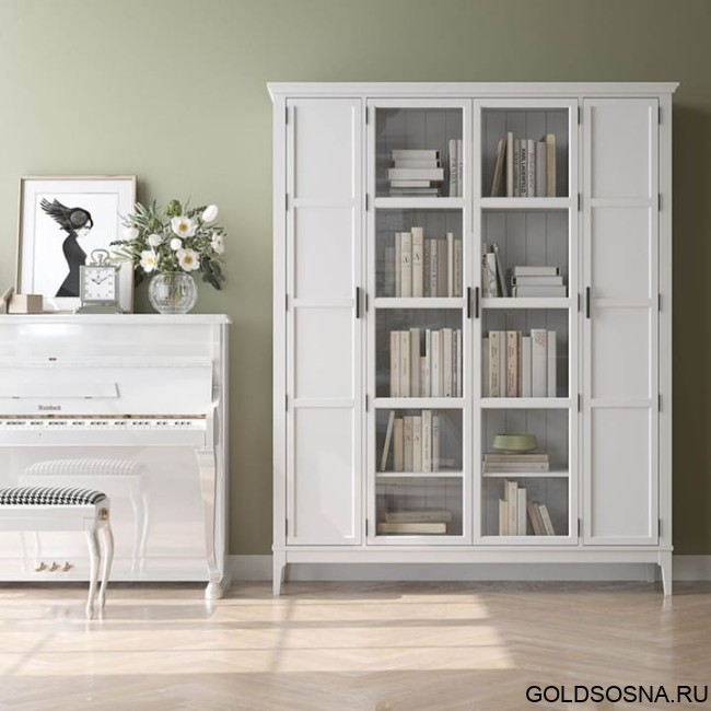 Шкаф для книг Квадро-С 422Ф