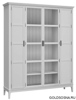 Шкаф для книг Квадро-С 422Ф