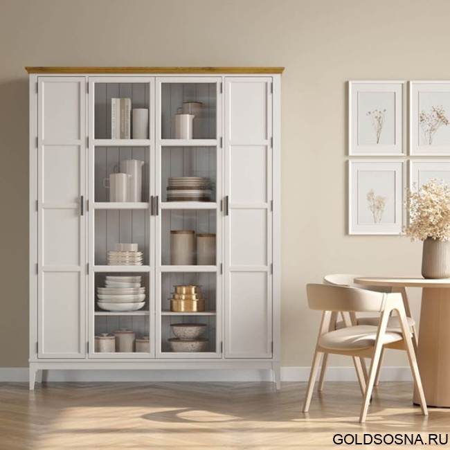 Шкаф для книг Квадро-С 422Ф