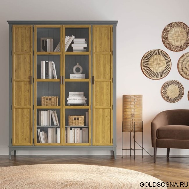 Шкаф для книг Квадро-С 422Ф