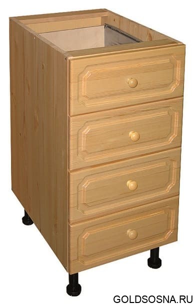 Шкаф-стол кухонный 4 ящ. (Н-1111 500Я)