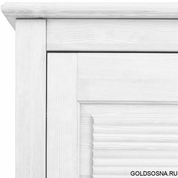 Стол письменный Рауна 20 2-х тумбовый (белый воск УКВ)