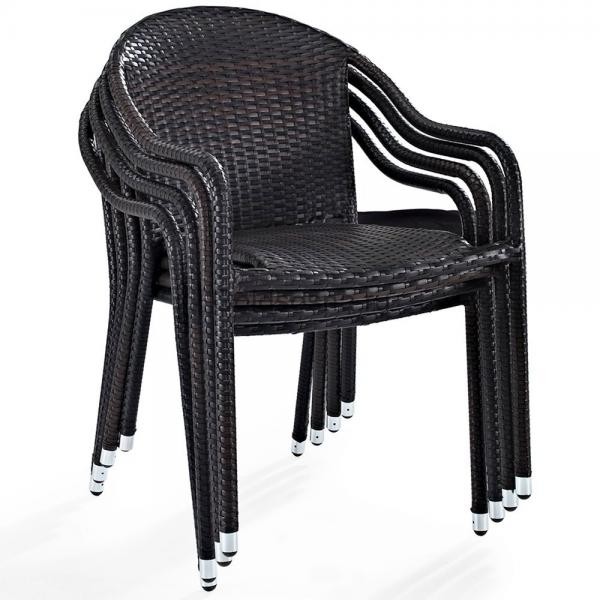 Плетеное кресло из искусственного ротанга AFM-318A-Brown Плетеное кресло из искусственного ротанга AFM-318A-Brown