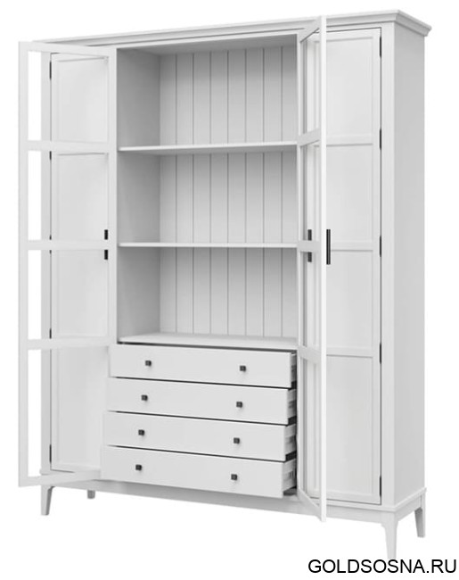 Шкаф для книг Квадро-С 422Ф/04