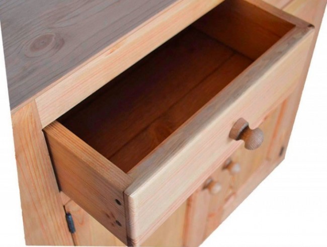 Стол обеденный 85 с ящиком