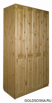 Шкаф Герман 4-х дверный платяной Герман 4