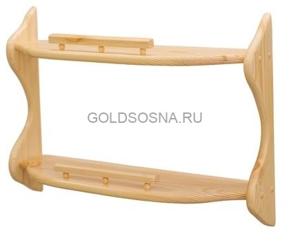 Полка прямая 2-ая (без балясин)