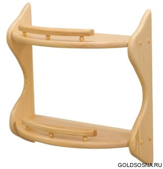 Полка прямая 2-ая (без балясин) Полка прямая 2-ая (без балясин)