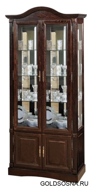 Шкаф с витриной Рубин-ММ ВМФ-6524-ММ Шкаф с витриной Рубин-ММ ВМФ-6524-ММ