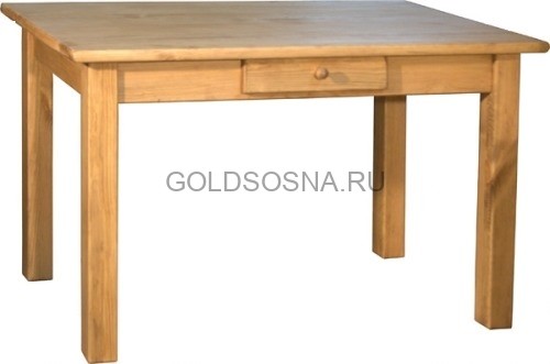 Стол обеденный 120 с ящиком