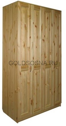 Шкаф-гармошка 4-х дверный (комбинированный) Герман-4