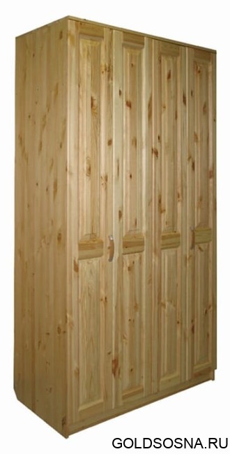 Шкаф-гармошка 4-х дверный (комбинированный) Герман-4