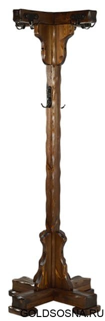 Вешалка напольная с элементами ковки Вешалка напольная с элементами ковки