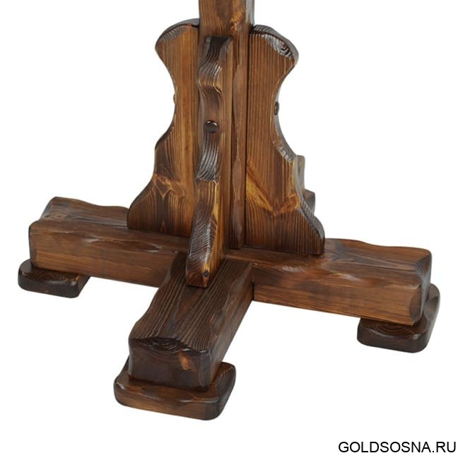 Вешалка напольная с элементами ковки Вешалка напольная с элементами ковки