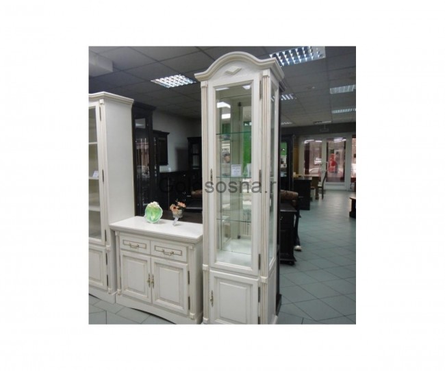 Шкаф с витриной Рубин-ММ ВМФ-6525-ММ Шкаф с витриной Рубин-ММ ВМФ-6525-ММ