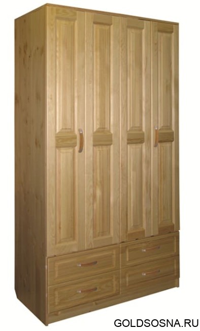 Шкаф гармошка с ящиками Герман 4