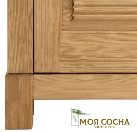 Шкаф для посуды Рауна 20 (бейц/масло) Шкаф для посуды Рауна 20 (бейц/масло)