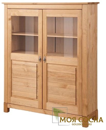 Шкаф для посуды Рауна 20 (бейц/масло) Шкаф для посуды Рауна 20 (бейц/масло)