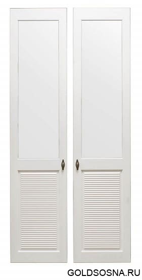 Комплект дверей к стеллажу Рауна 20 (белый воск УКВ) Комплект дверей к стеллажу Рауна 20 (белый воск УКВ)