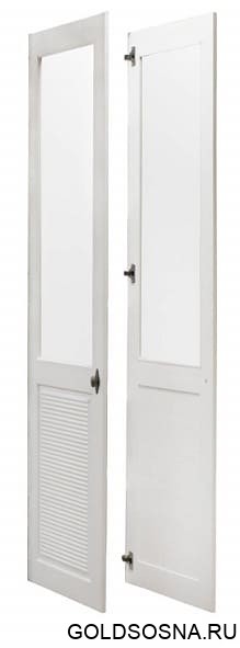 Комплект дверей к стеллажу Рауна 20 (белый воск УКВ) Комплект дверей к стеллажу Рауна 20 (белый воск УКВ)