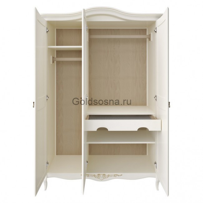 Шкаф трехдверный Silvery Rome Шкаф трехдверный Silvery Rome