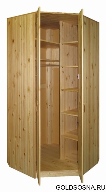 Шкаф угловой Герман 1020 в угол