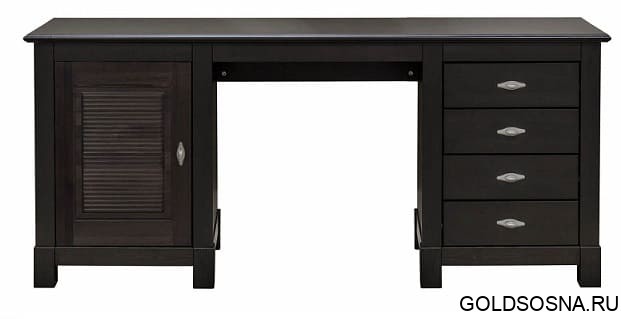 Стол письменный Рауна 14 2-х тумбовый (колониал) Стол письменный Рауна 14 2-х тумбовый (колониал)