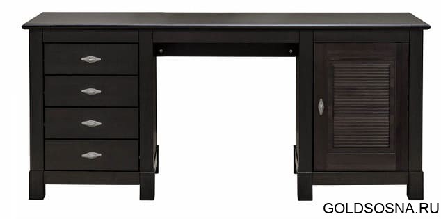 Стол письменный Рауна 14 2-х тумбовый (колониал) Стол письменный Рауна 14 2-х тумбовый (колониал)