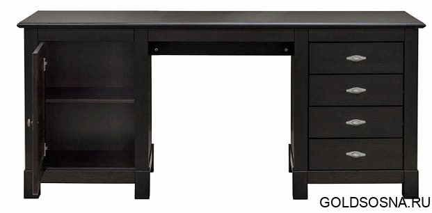 Стол письменный Рауна 14 2-х тумбовый (колониал) Стол письменный Рауна 14 2-х тумбовый (колониал)