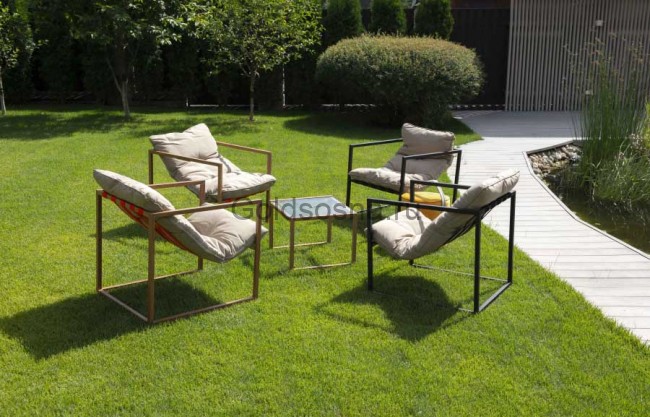 Кофейный набор Лион коричневая