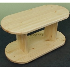 Стол журнальный Вента овальный