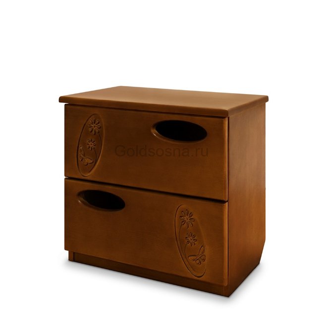 Тумба прикроватная Флоренция с резьбой