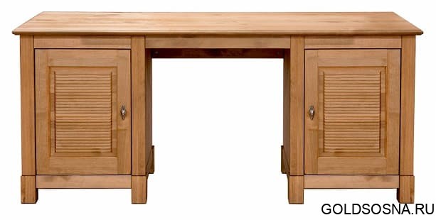 Стол письменный Рауна 20 2-х тумбовый (бейц/масло)