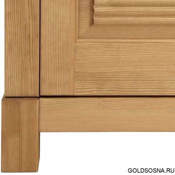 Стол письменный Рауна 20 2-х тумбовый (бейц/масло)