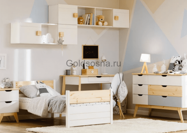 Спальня из коллекции Тимберика Кидс №4