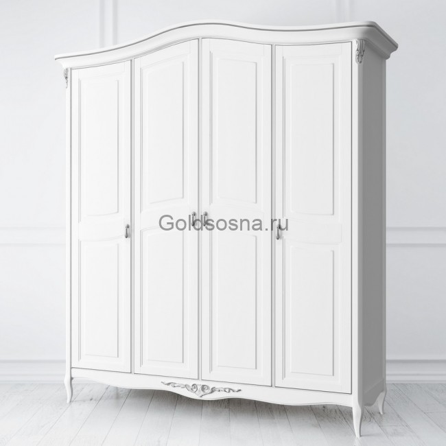 Шкаф четырехдверный Silvery Rome Шкаф четырехдверный Silvery Rome