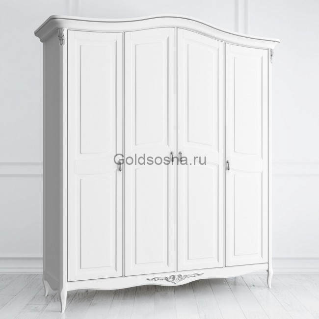 Шкаф четырехдверный Silvery Rome Шкаф четырехдверный Silvery Rome