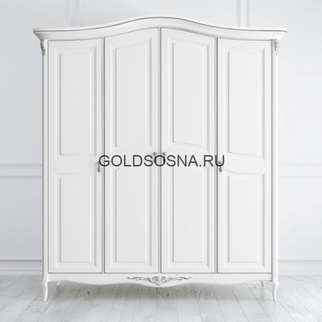 Шкаф четырехдверный Silvery Rome Шкаф четырехдверный Silvery Rome