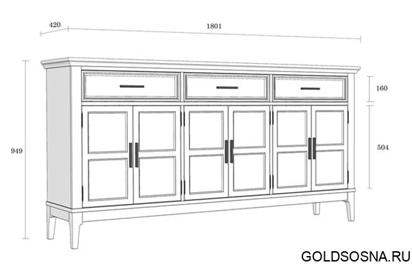 Тумба Квадро-С 063Ф Тумба Квадро-С 063Ф
