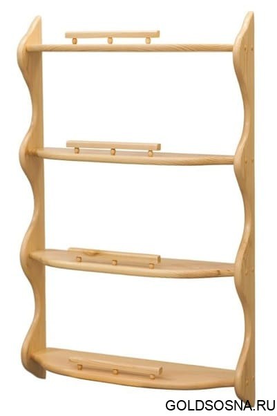 Полка прямая 4-ая (без балясин) Полка прямая 4-ая (без балясин)