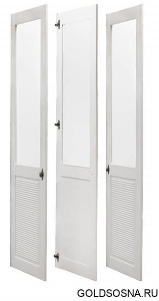 Комплект дверей к стеллажу Рауна 30 (белый воск УКВ) Комплект дверей к стеллажу Рауна 30 (белый воск УКВ)