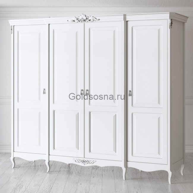 Шкаф четырехдверный Silvery Rome 2 Шкаф четырехдверный Silvery Rome 2