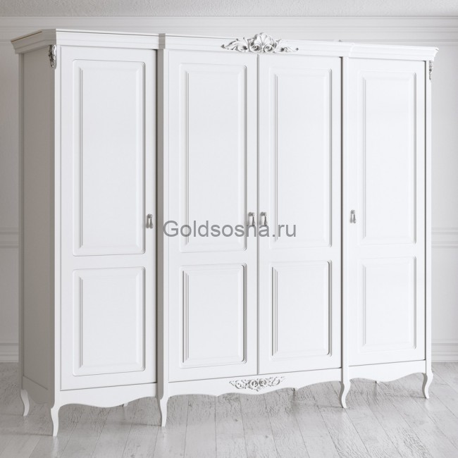 Шкаф четырехдверный Silvery Rome 2 Шкаф четырехдверный Silvery Rome 2