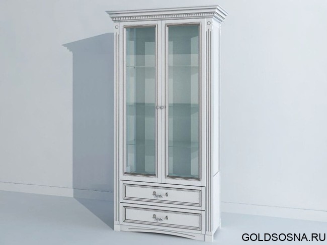 Шкаф для книг Пьяченца 2 ящика Шкаф для книг Пьяченца 2 ящика